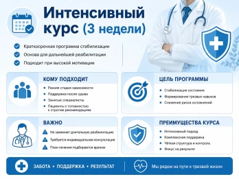 Реабилитация за 21 день в Волчанске